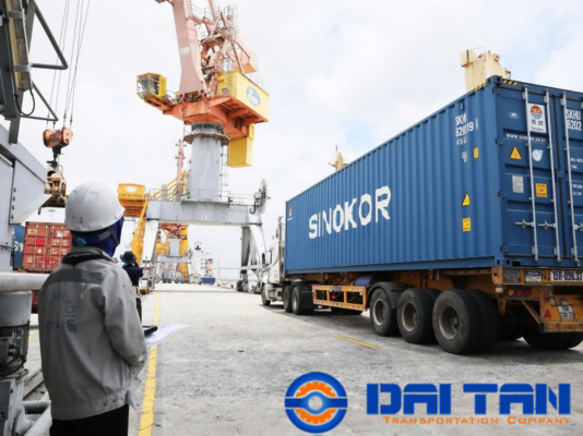 Giá container từ cảng Tân Thuận đến KCN Yên Phong