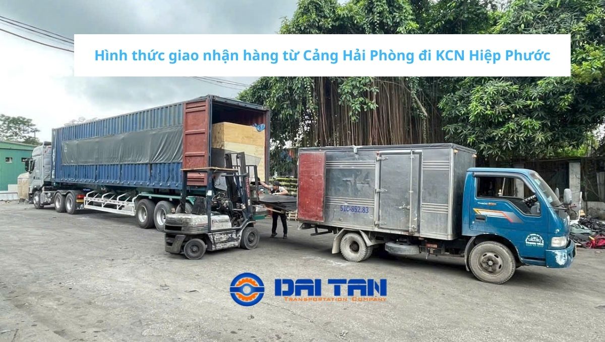 Giá trucking container từ Cảng Hải Phòng đi KCN Hiệp Phước