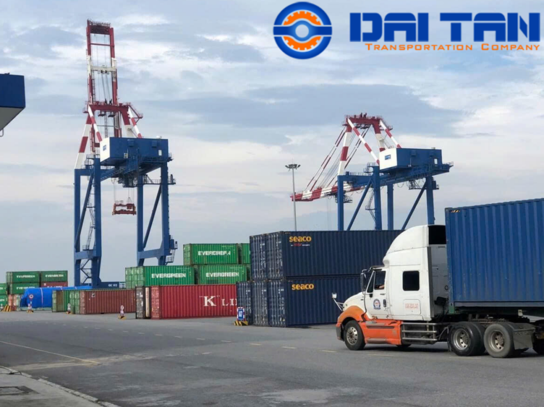 Giá trucking container từ cảng Tân Thuận đến KCN Yên Mỹ