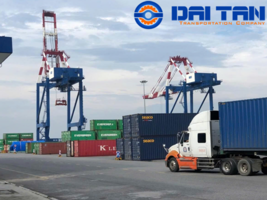 Giá trucking container từ cảng Tân Thuận đến KCN Yên Mỹ
