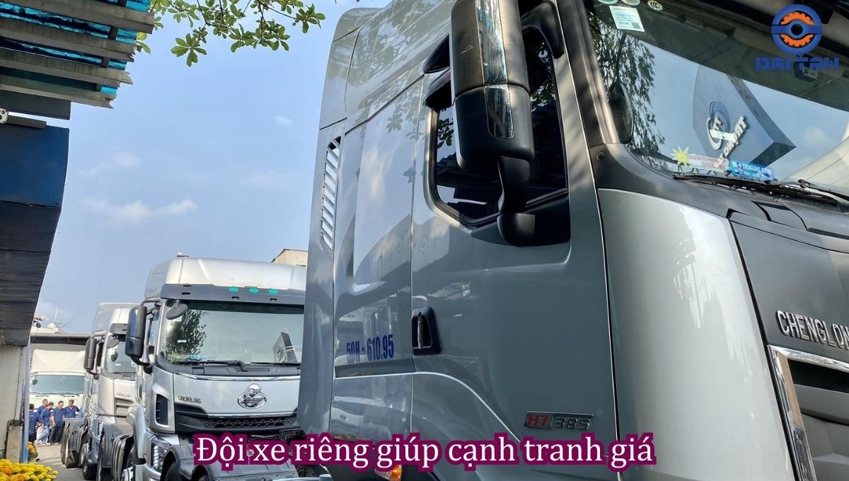 Giá trucking container từ cảng Đồng Nai đi KCN Quế Võ