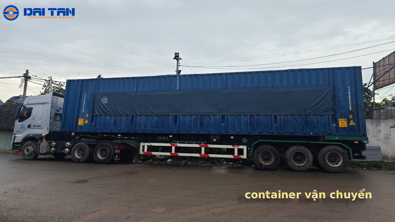 Các loại container nhận vận chuyển
