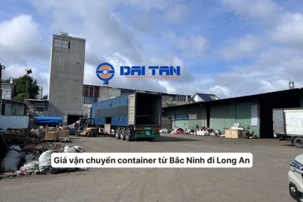 Giá vận chuyển container từ Bắc Ninh đi Long An