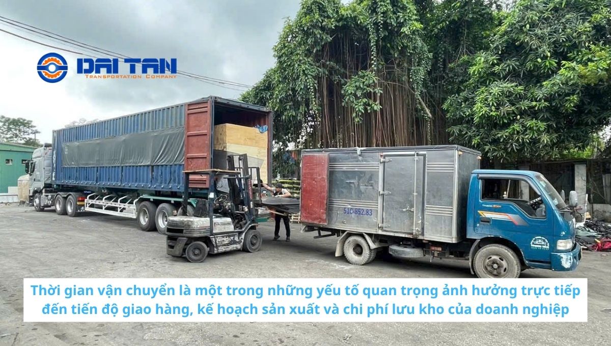 Thời gian vận chuyển từ Hải Phòng đi KCN Hưng Phú