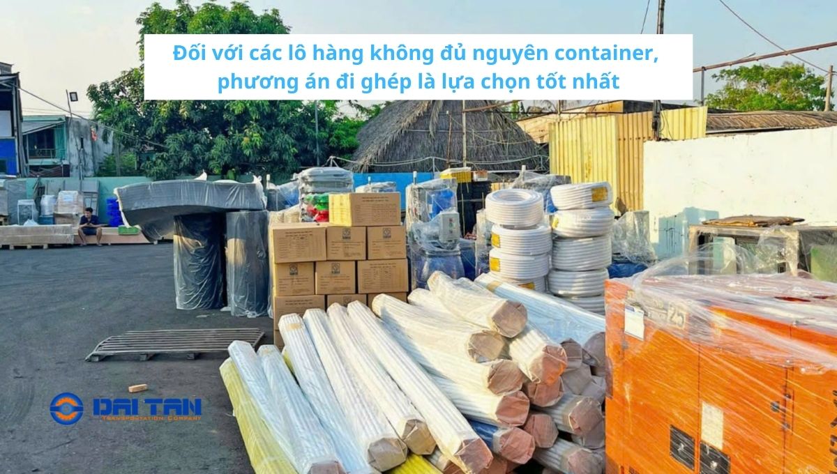 Giá trucking container từ Cảng Hải Phòng đi KCN Long Thành – Ghép hàng container