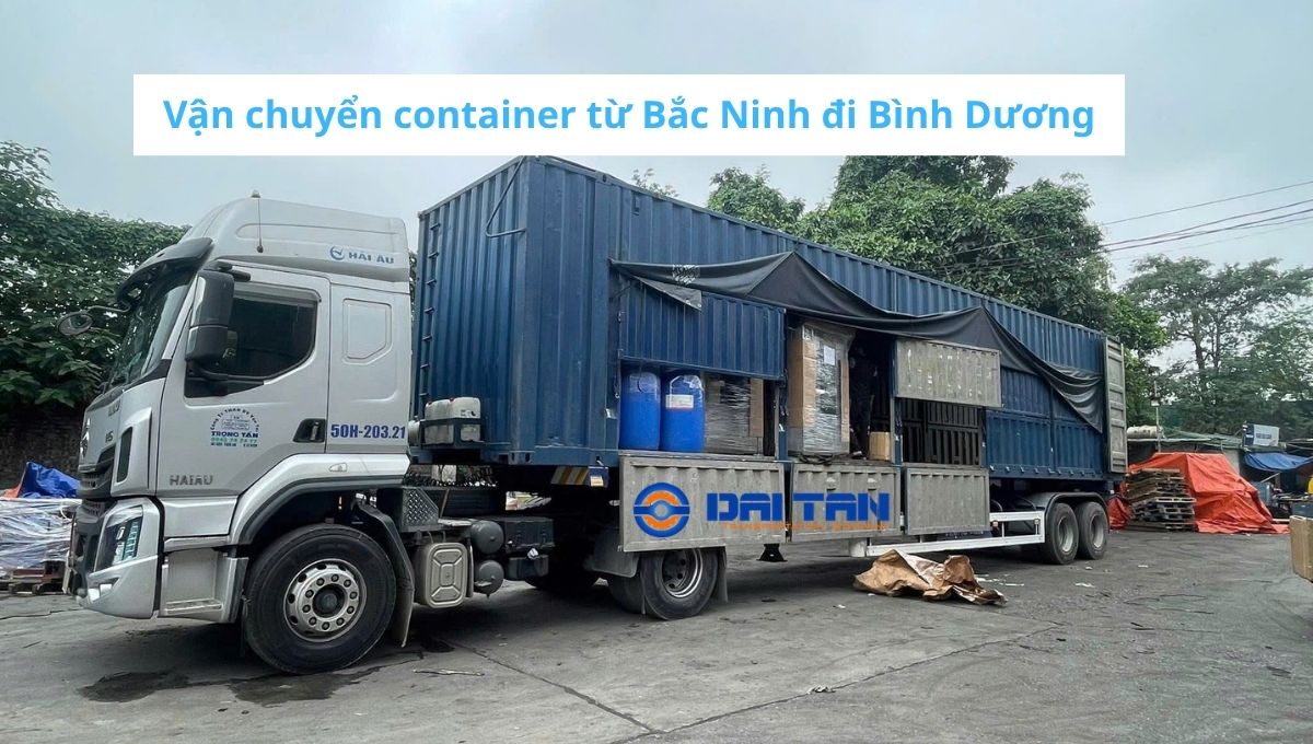 Giá vận chuyển container từ Bắc Ninh đi Bình Dương