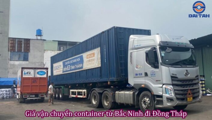 Giá vận chuyển container từ Bắc Ninh đi Đồng Tháp
