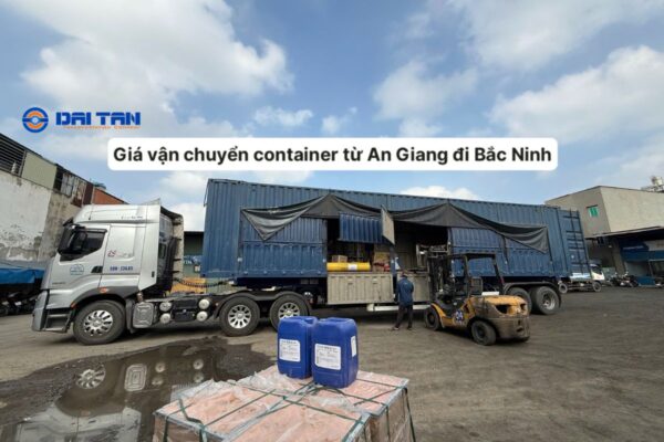 Giá vận chuyển container từ An Giang đi Bắc Ninh