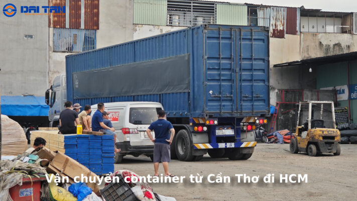 Giá vận chuyển container từ Cần Thơ đi HCM