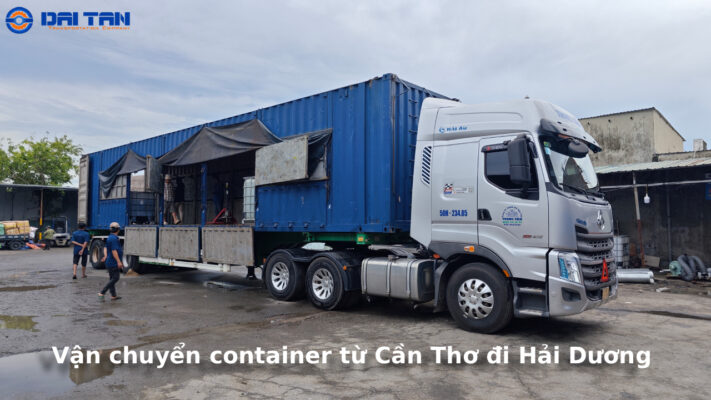 Giá vận chuyển container từ Cần Thơ đi Hải Dương