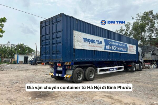 Giá vận chuyển container từ Hà Nội đi Bình Phước