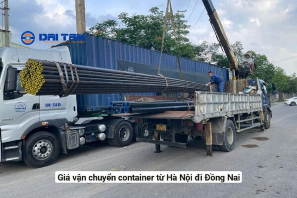 Giá vận chuyển container từ Hà Nội đi Đồng Nai