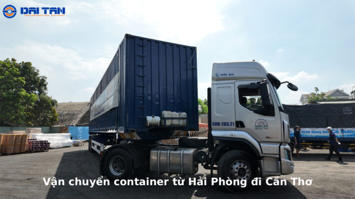 Giá vận chuyển container từ Hải Phòng đi Cần Thơ