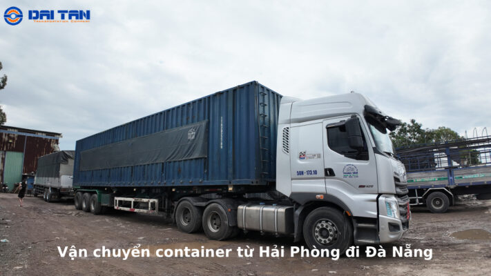 Giá vận chuyển container từ Hải Phòng đi Đà Nẵng