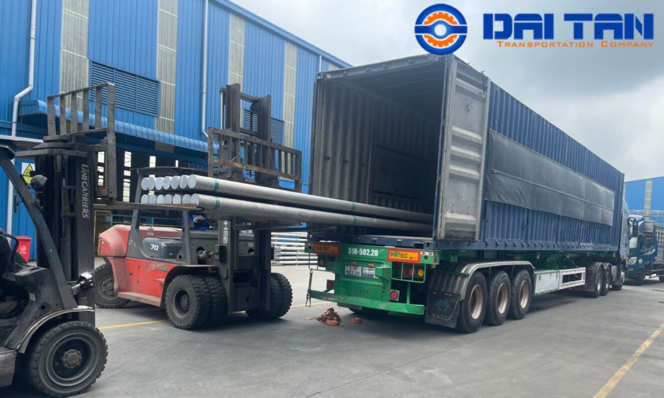 gia van chuyen container tu long an di vinh phuc