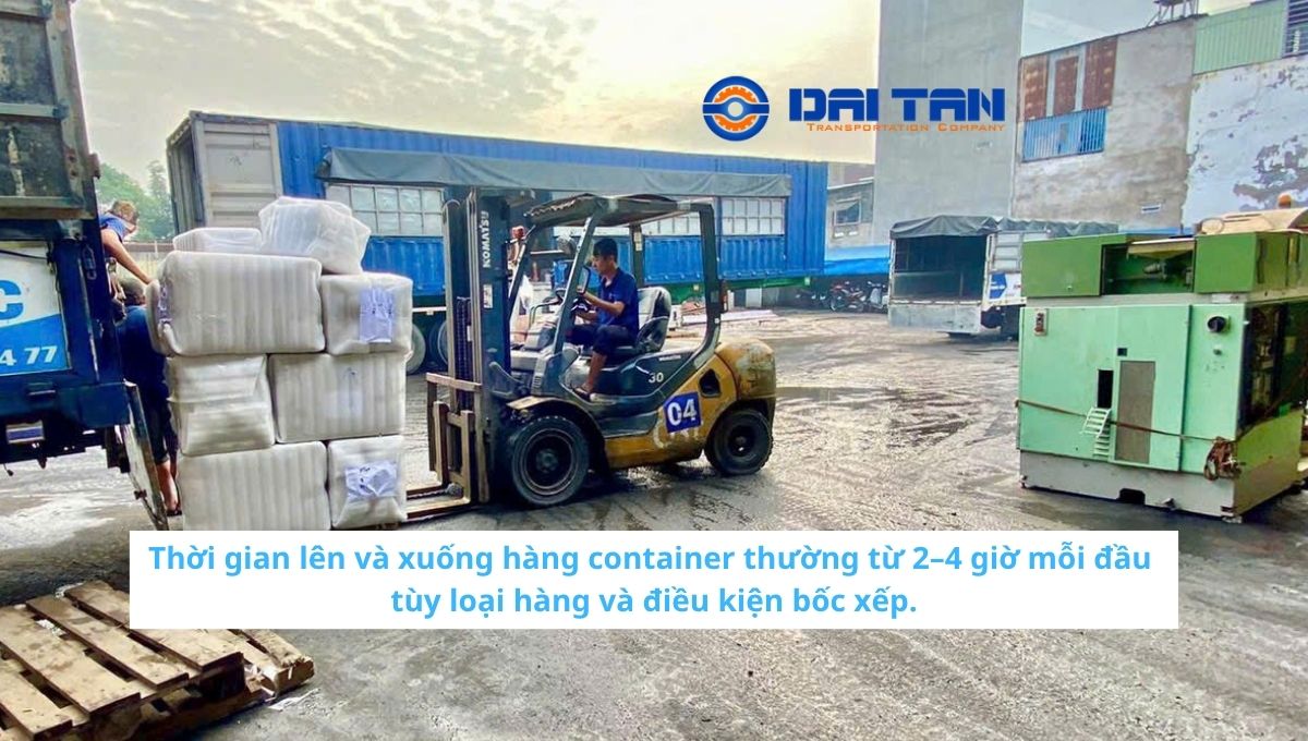 Giá vận chuyển container từ Bến Tre đi Hà Nội