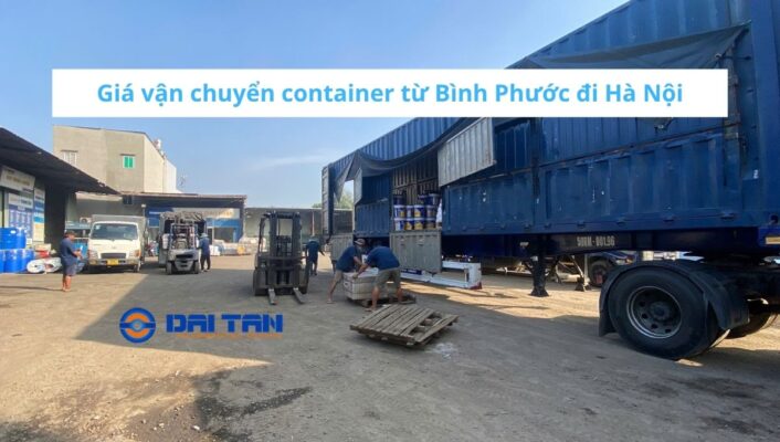 Giá vận chuyển container từ Bình Phước đi Hà Nội