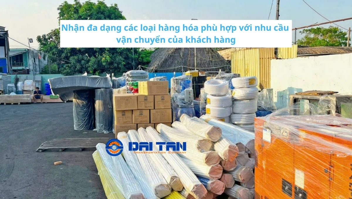 Các loại hàng thường vận chuyển bằng container