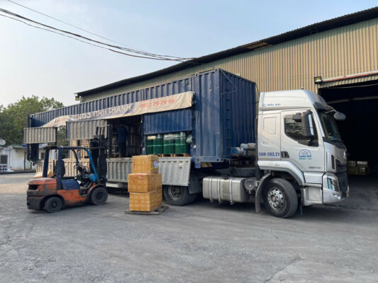 Giá vận chuyển container từ Hải Phòng đi Bình Thuận