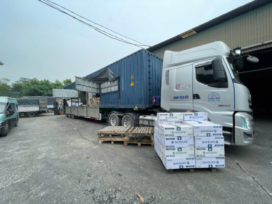 Giá vận chuyển container từ Hải Phòng đi Quảng Ngãi