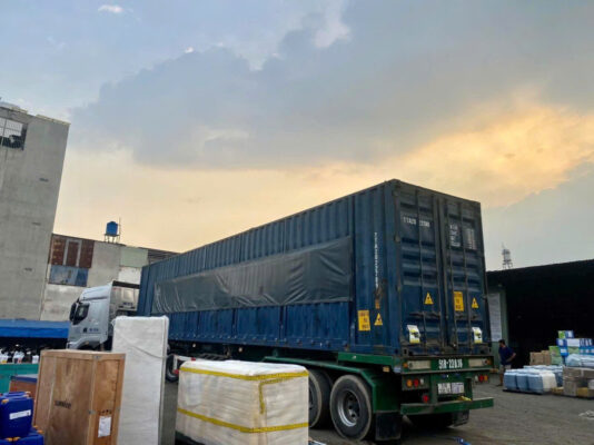 Giá vận chuyển container từ Hải Phòng đi Sóc Trăng