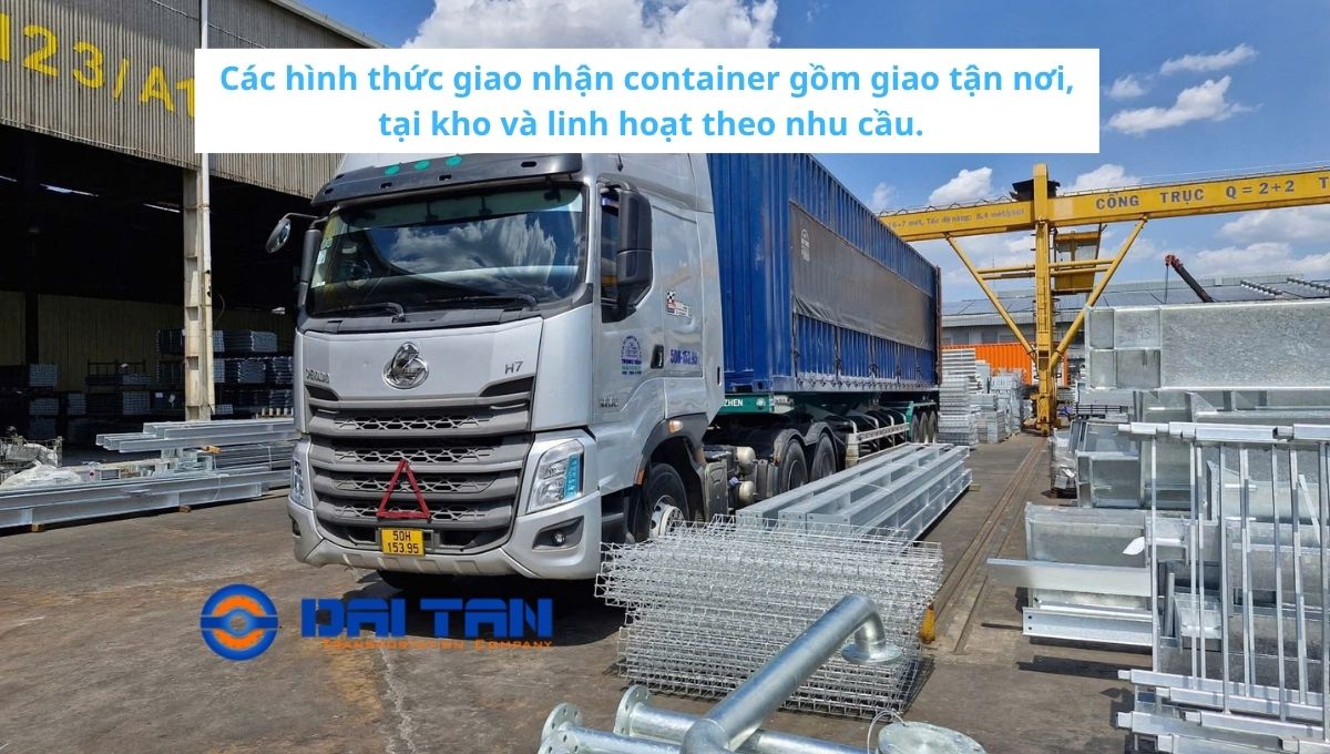 Giá vận chuyển container từ Tiền Giang đi Hà Nội