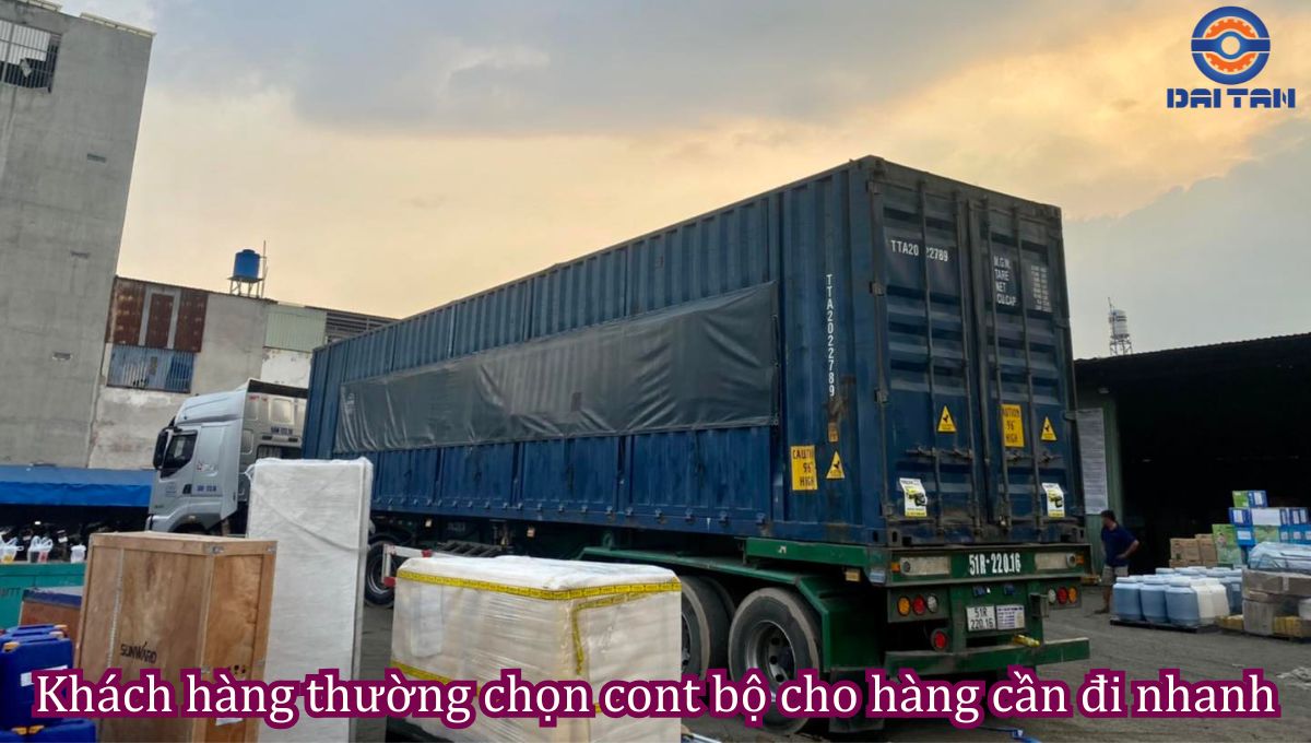 Giá vận chuyển Container từ Bắc Giang đi Đồng Nai