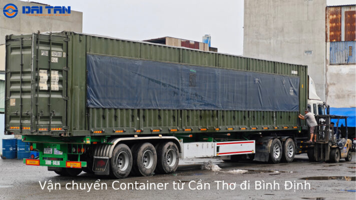 Giá vận chuyển Container từ Cần Thơ đi Bình Định