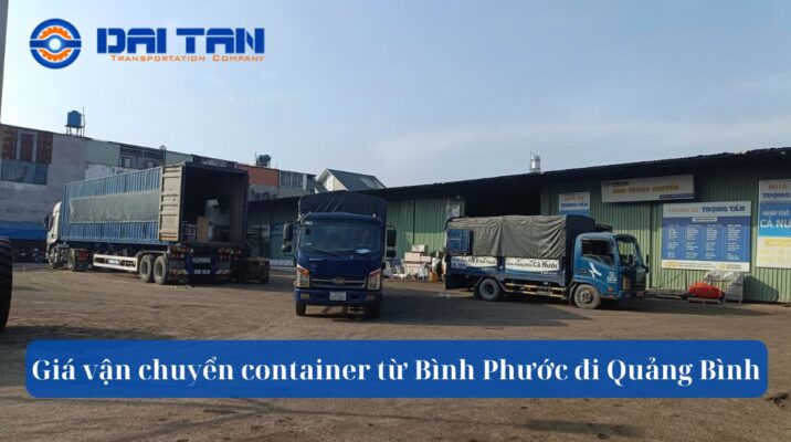Giá vận chuyển container từ Bình Phước đi Quảng Bình