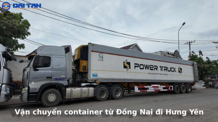 Giá vận chuyển container từ Đồng Nai đi Hưng Yên