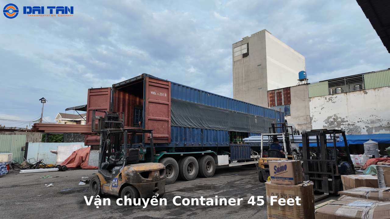Vận chuyển Container 45 Feet