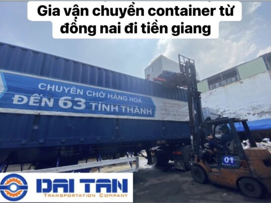 giá vận chuyển container từ đồng nai đi tiền giang