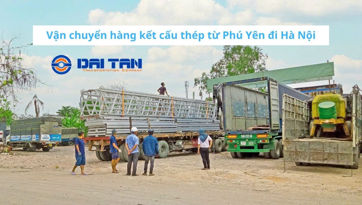 vận chuyển container siêu dài 14m, 15m, 16m từ Phú Yên đi Hà Nội